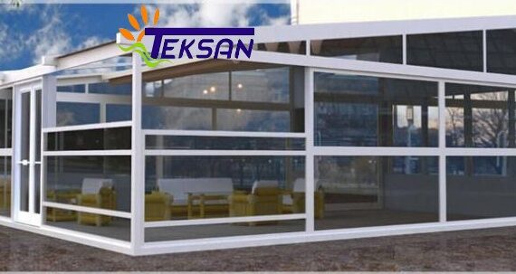 Temizlenebilir giyotin cam balkon sistemleri