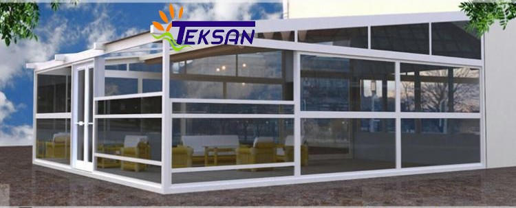 Temizlenebilir giyotin cam balkon sistemleri